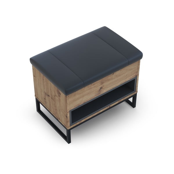 Scarpiera in rovere con panca Olis - Cosmopolitan Design-image-2