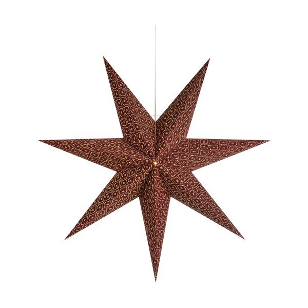 Decorazione luminosa natalizia rossa da appendere Baroque - Markslöjd