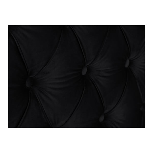 Testata nera Mazzini Sofas Daisy, 180 x 120 cm - Cosmopolitan Design-image-4