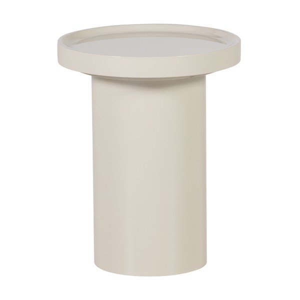 Tavolino rotondo lucido ø 40 cm Veluna – WOOOD