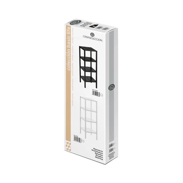 Scaffale bianco 37x110 cm - Casa Selección-image-4