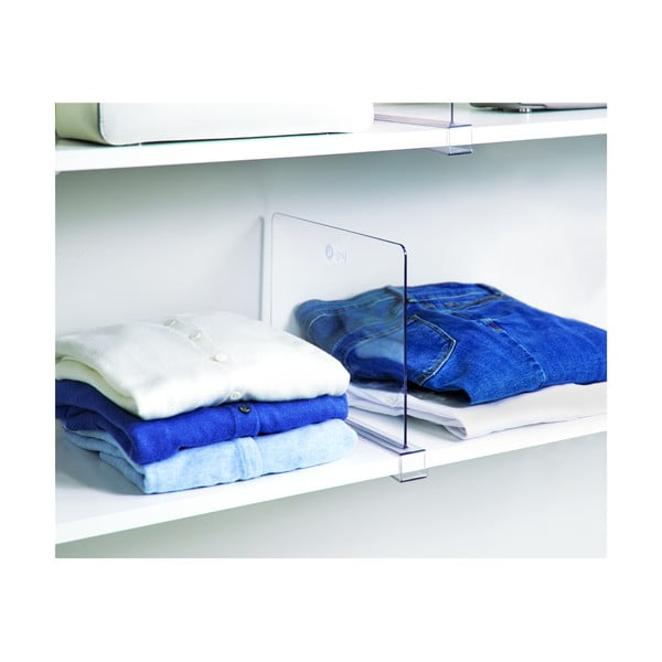 Divisorio trasparente per scaffali iDesign The Home Edit, lunghezza 30,9 cm - iDesign/The Home Edit-image-3