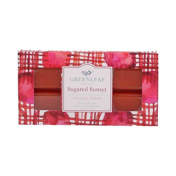 Cera profumata per l'aromaterapia Sugared Sunset Currant Rose - Greenleaf