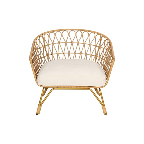 Sedia da giardino in rattan per esterni Ratta - Bonami Essentials-image-2