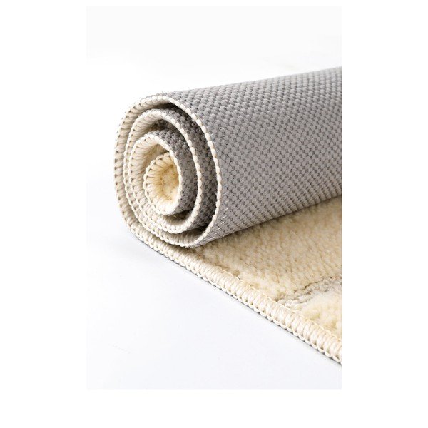 Set di tappetini per il bagno color crema 2 pz 50x80 cm Yeni Cizgli – Foutastic-image-4