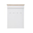 Appendiabiti da parete bianco con dettagli in rovere Bruce - Støraa