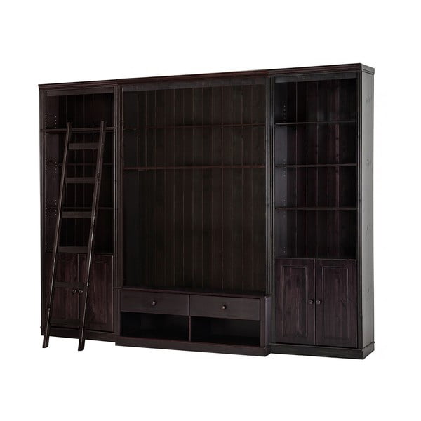 Set TV in legno di pino marrone 288x223 cm Anita - Støraa-image-2