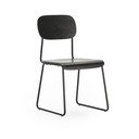 Set di sedie da pranzo nere 2 pz Aira - Marckeric