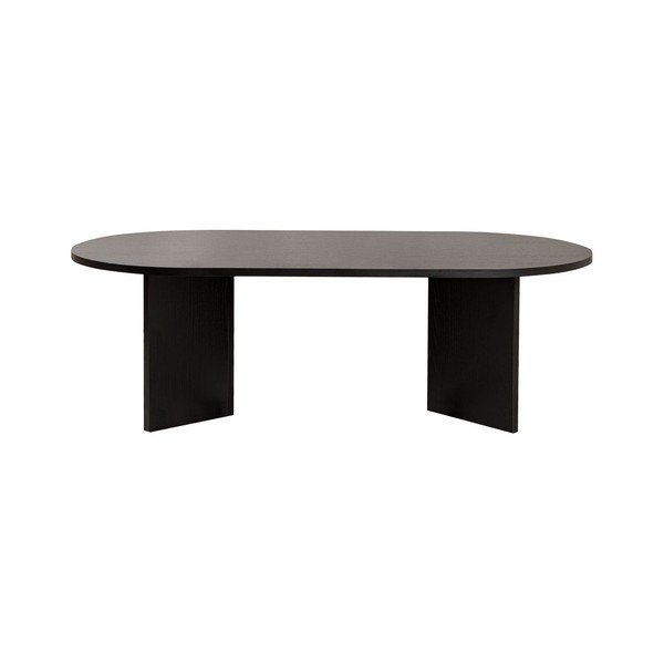 Tavolino da salotto nero opaco 60x119 cm Sable – Kalune Design-image-2