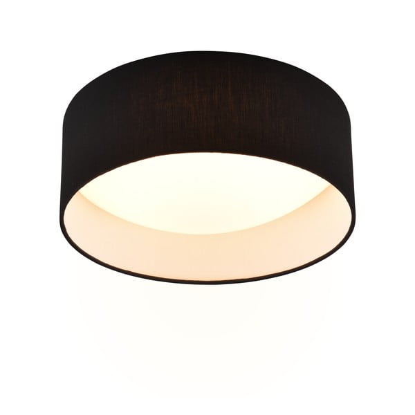 Nero Apparecchio da soffitto a LED ø 30 cm Locarno - Reality-image-1