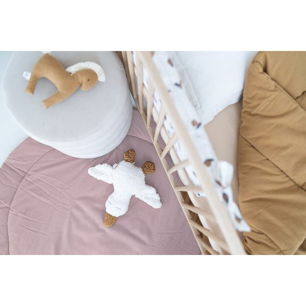 Tappeto da gioco per bambini rosa chiaro - Malomi Kids-image-2