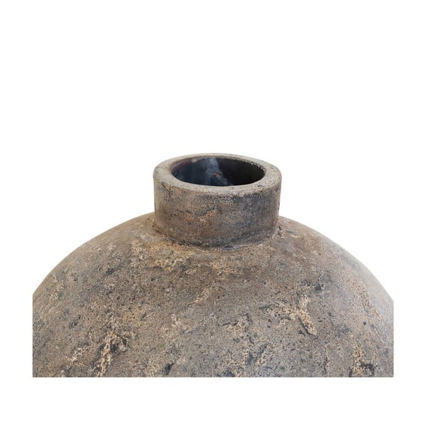 Vaso alto in terracotta marrone Corvo - House Nordic-image-4