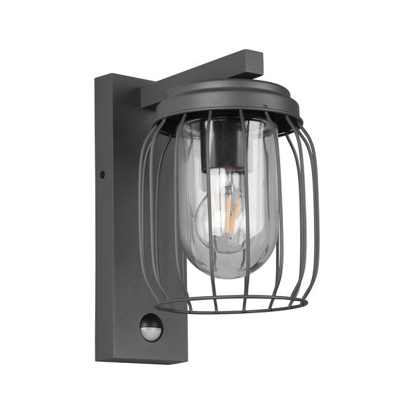 Applique da esterno con sensore di movimento (altezza 28 cm) Tuela - Trio-image-1