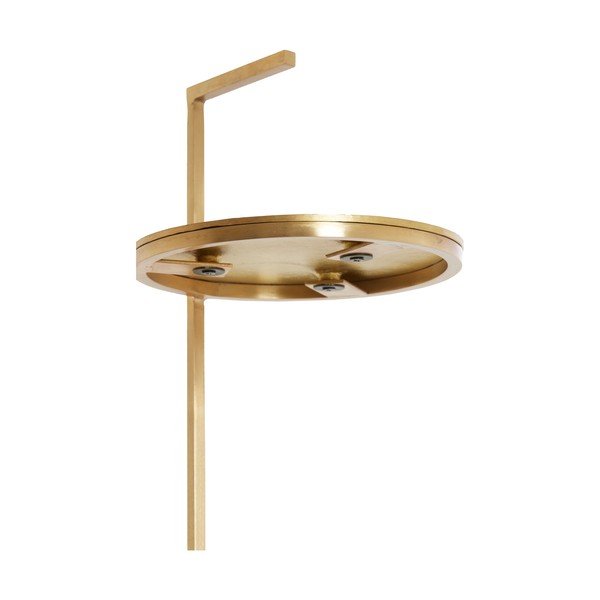 Tavolino rotondo con piano in marmo ø 26 cm Leda – Light & Living-image-3