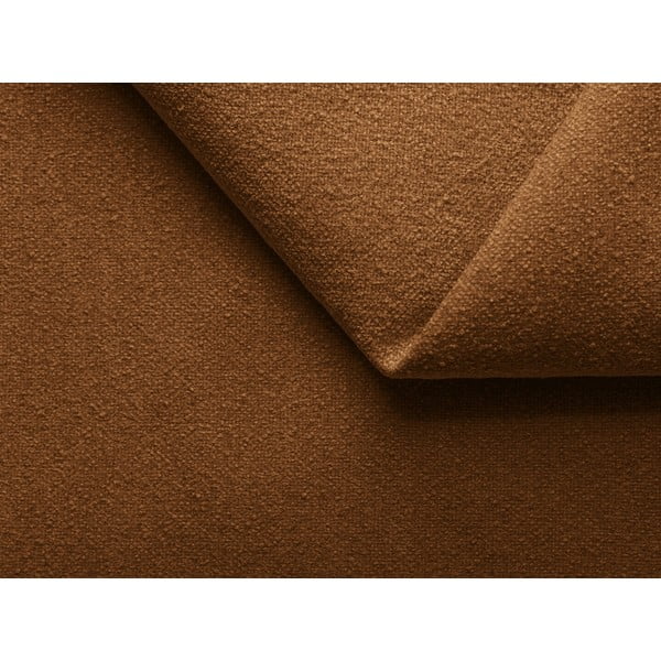 Letto boxspring color terracotta con contenitore 160x200 cm Palta – Makamii-image-2