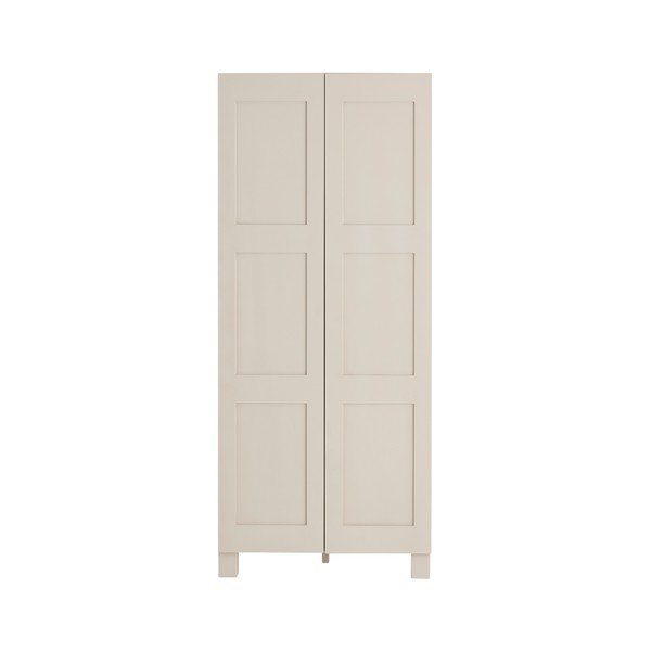 Armadio greige in MDF da appendere 80x190x61 cm Ben – Ellos Home-image-4