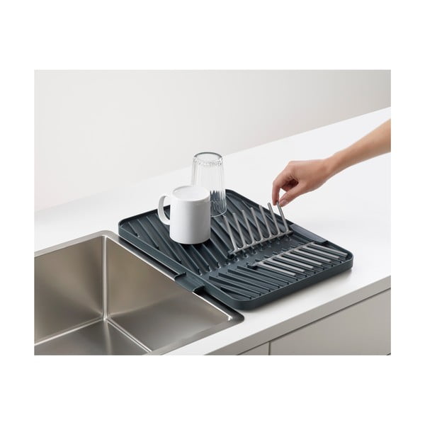 Vaschetta di raccolta grigia Flin-Up Flip-up™ - Joseph Joseph-image-3