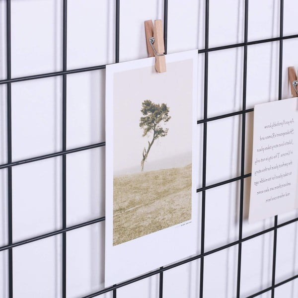 Bacheca in metallo nero, 50 x 70 cm - Evila Originals-image-4