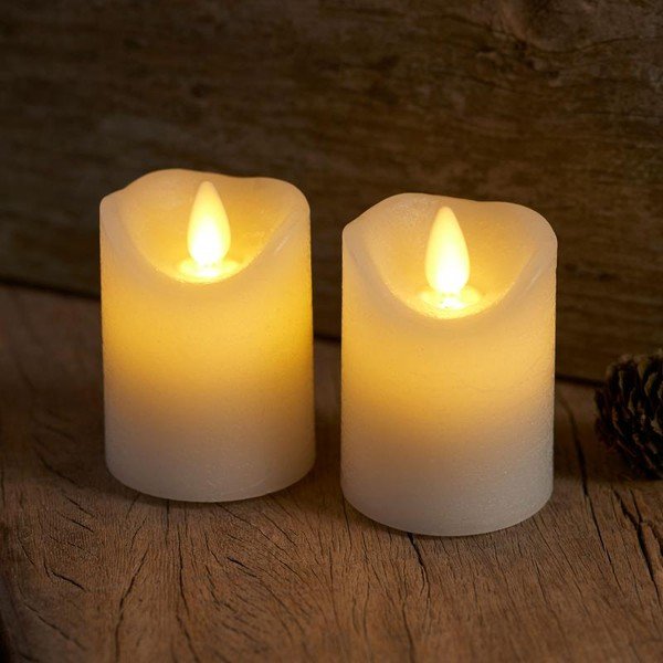 Candele LED in set da 2 (altezza 6,5 cm) Sara Mini - Sirius-image-2