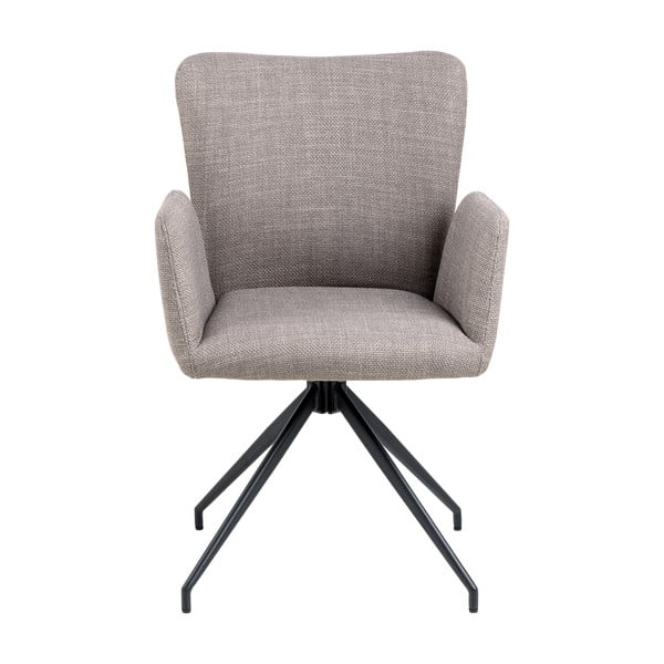 Set di sedie da pranzo grigia in imbottito 2 pz Laura – Actona-image-3