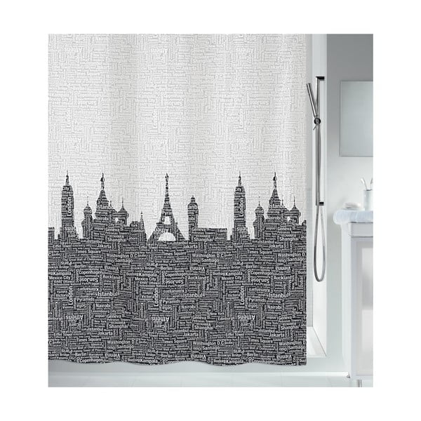 Tenda per doccia 180x200 cm Urban – Spirella