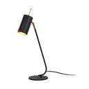 Lampada da tavolo in nero e oro con paralume in metallo (altezza 55 cm) Sivani - Opviq lights