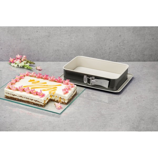 Teglia in acciaio con superficie in ceramica , 28 x 18 cm - Dr. Oetker-image-1