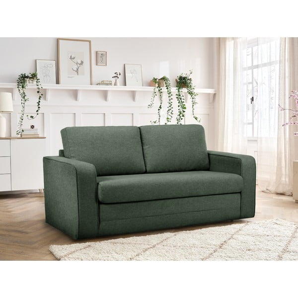 Divano verde allungabile 160 cm Come – Bobochic Paris-image-1