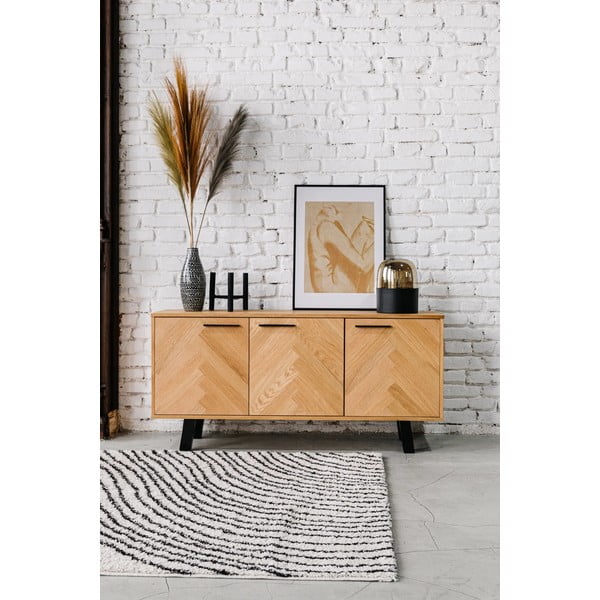 Portacandele in alluminio nero, altezza 20 cm Deeb - Bloomingville-image-2