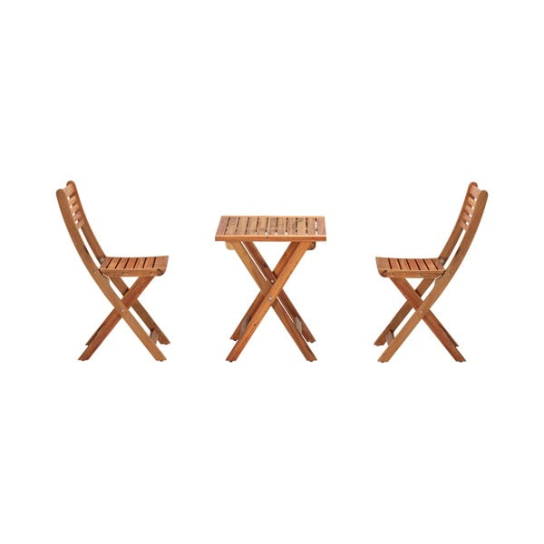 Set di mobili da giardino in legno di acacia Balcony - Bonami Essentials