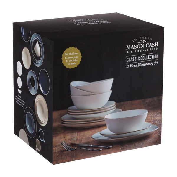Set da pranzo in pietra 12 pz Classic – Mason Cash-image-4