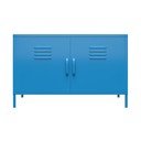 Armadietto in metallo blu , 100 x 64 cm Cache - Novogratz