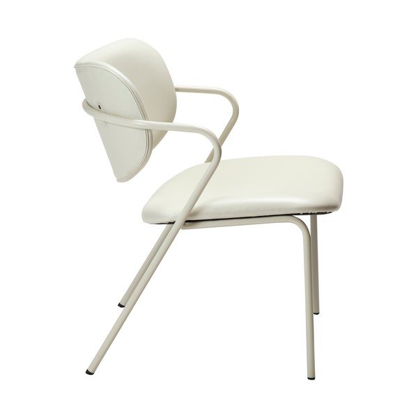 Poltrona in similpelle crema Zed - DAN-FORM Denmark-image-2