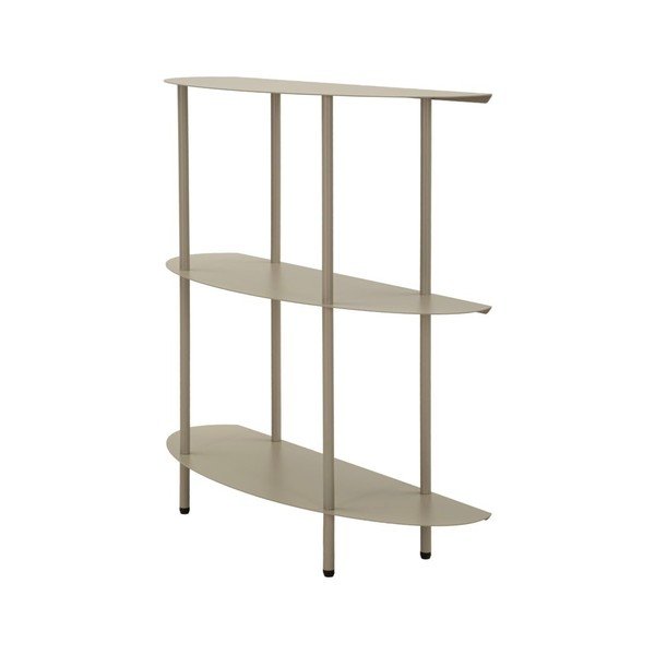 Tavolo consolle greige in metallo 28x90 cm Saturn – Mauro Ferretti-image-3