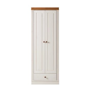 Armadio in legno di pino bianco 65x180 cm Anita - Støraa