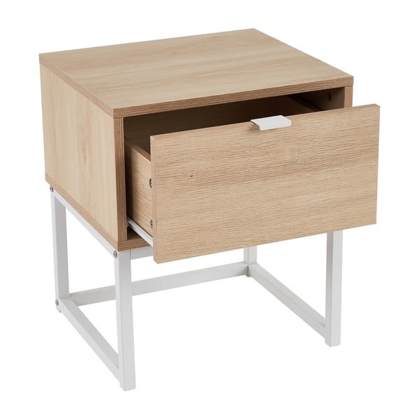 Comodino in colore naturale - Casa Selección-image-2