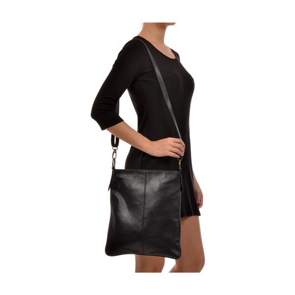 Borsa in pelle nera Mangotti Pasca - Mangotti Bags-image-4