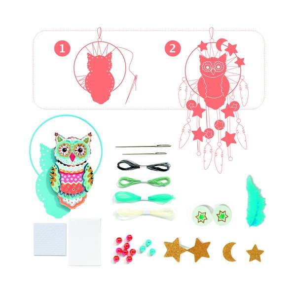 Set creativo DIY Dreamcatcher - Djeco-image-2