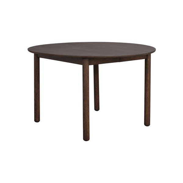 Tavolo da pranzo rotondo in rovere massiccio allungabile ø 120 cm Derrymore – Rowico