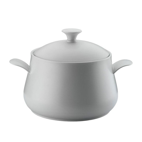 Porcelánový hrnec Kutahya, 18 cm, bílý
