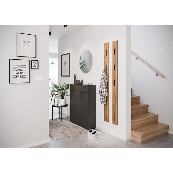 Armadietto color antracite 82x102x22 cm Ameca – Germania-image-3