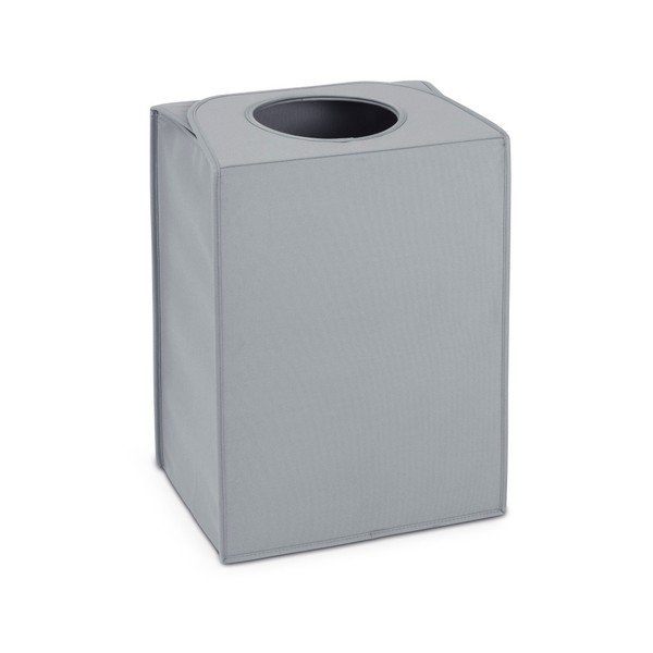 Šedý box na prádlo Brabantia Rectangular, 55 l