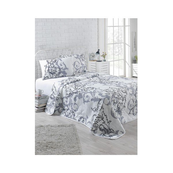 Biancheria da letto singola Zento trapuntata, 160 x 220 cm - Mijolnir