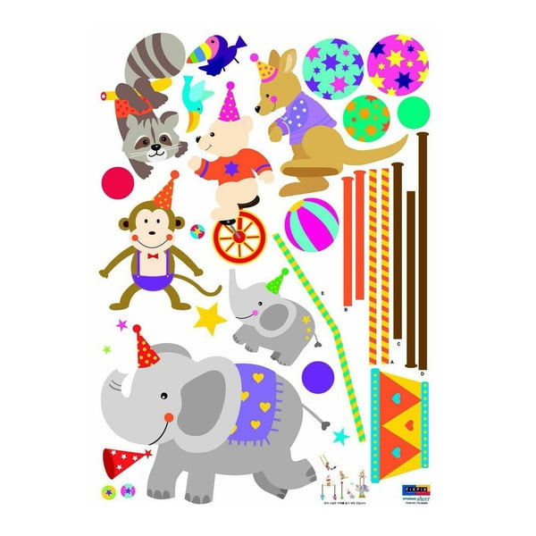 Adesivo murale Animali del circo - Ambiance-image-2