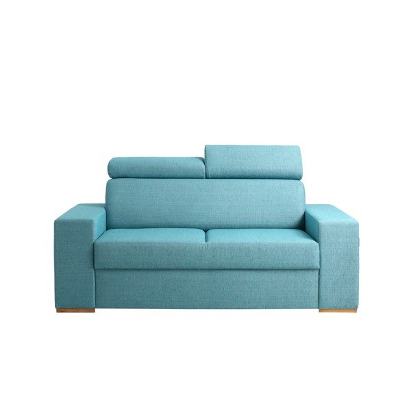 Tyrkysově modrá dvoumístná pohovka Custom Form Atlantica