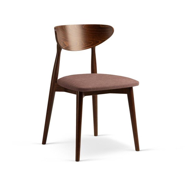 Sedia da pranzo beige/di colore naturale in faggio massiccio impilabile Leon – Micadoni 