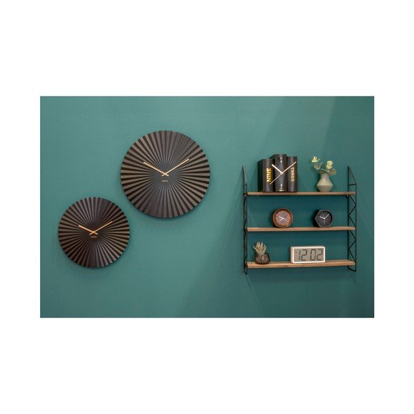 Orologio nero, ø 50 cm Sensu - Karlsson-image-1