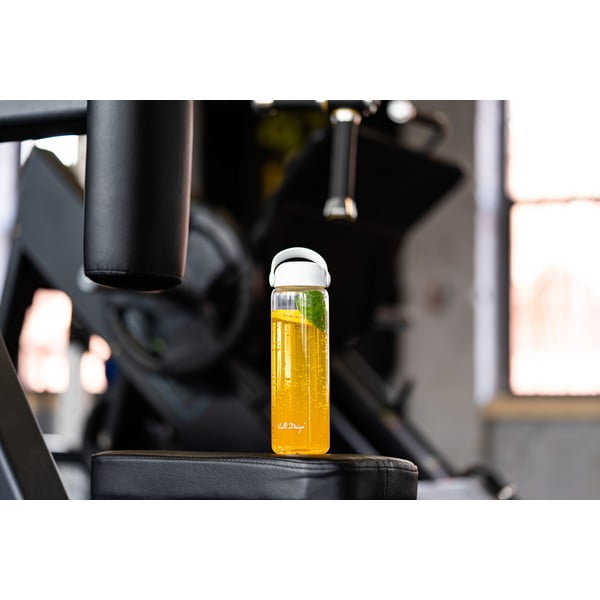 Bottiglia bianca in vetro 540 ml Fuori – Vialli Design-image-1