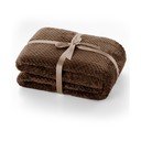 Coperta in microfibra marrone, 220 x 240 cm Henry - DecoKing