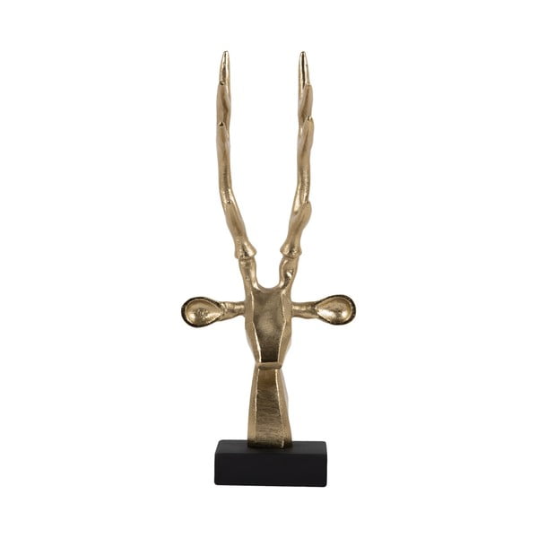Statua in metallo (altezza 34 cm) Reindeer Head - PT LIVING-image-2